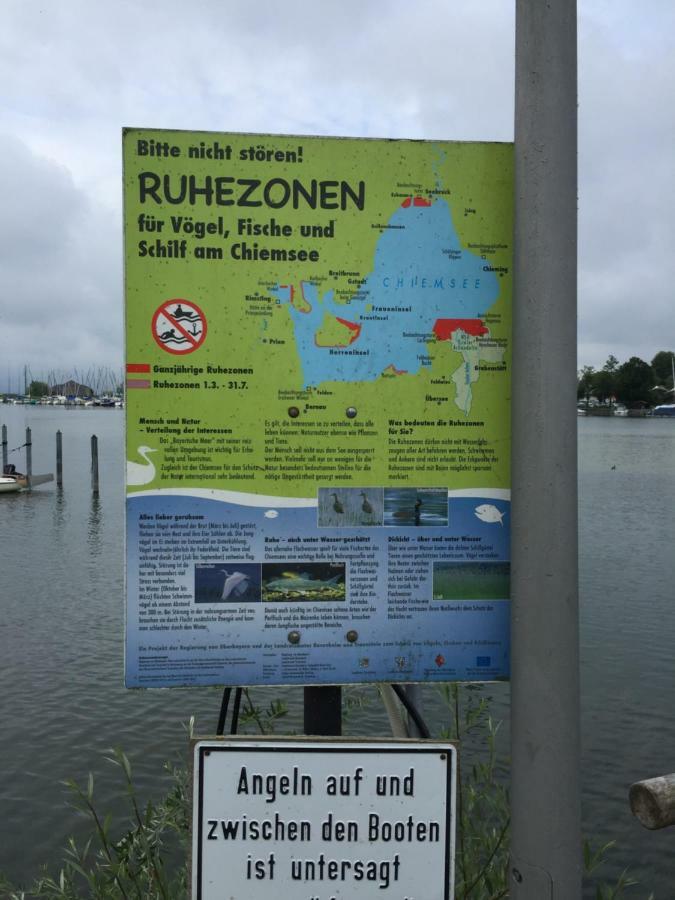 Ferienwohnung Seebruck Am Chiemsee Seeon-Seebruck Exterior foto